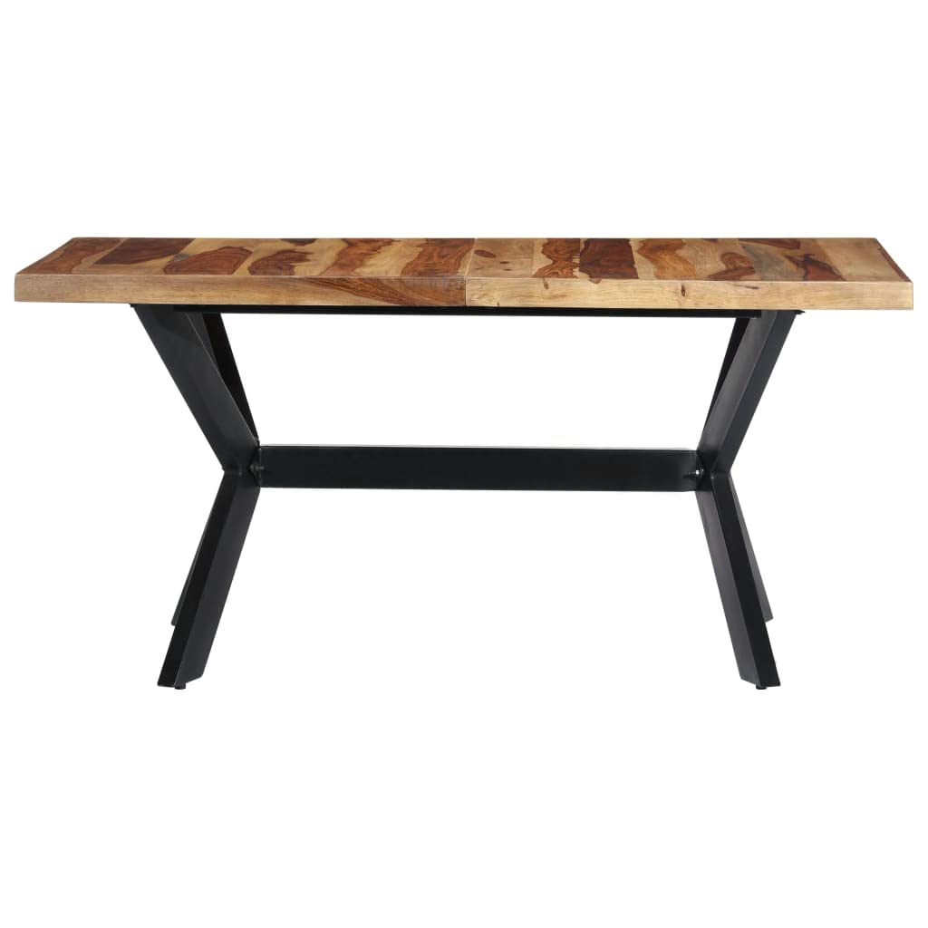 55.1"x27.6"x29.5" Solid Sheesham Wood Dining Table O955