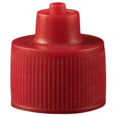 Red Luer Lock Bottle Cap 20-410, Bag of 10 M783044