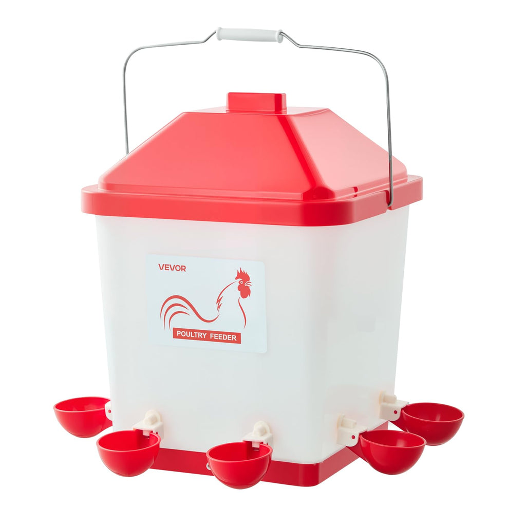 5 Gallon Automatic Chicken Waterer with 6 Water Ports I878082