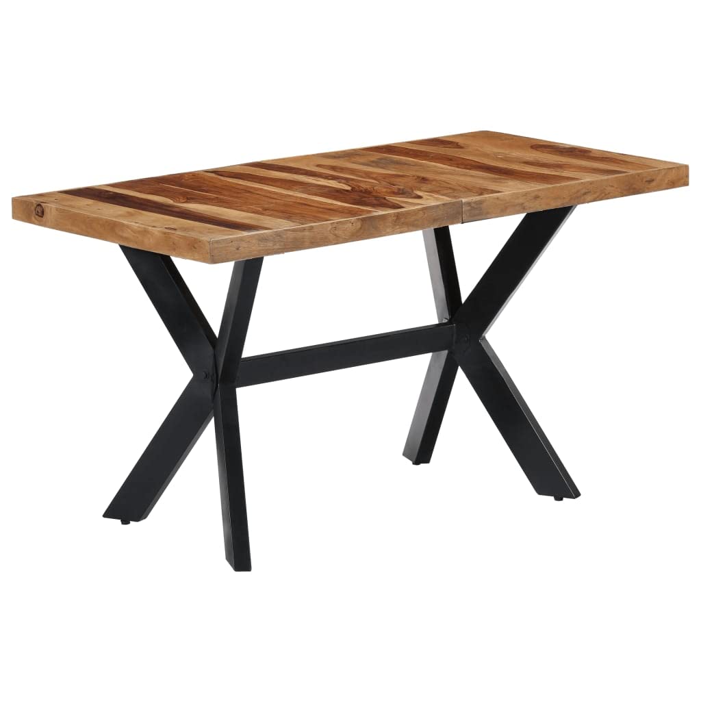 55.1"x27.6"x29.5" Solid Sheesham Wood Dining Table O955