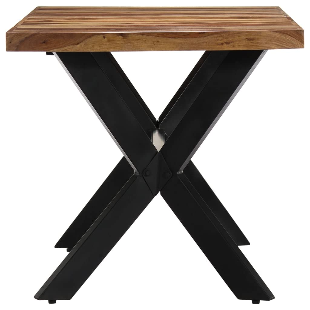55.1"x27.6"x29.5" Solid Sheesham Wood Dining Table O955