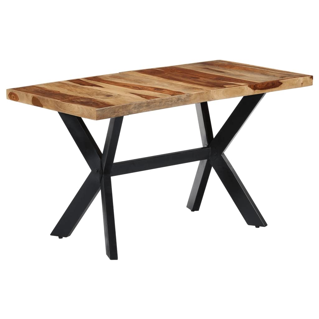 55.1"x27.6"x29.5" Solid Sheesham Wood Dining Table O955