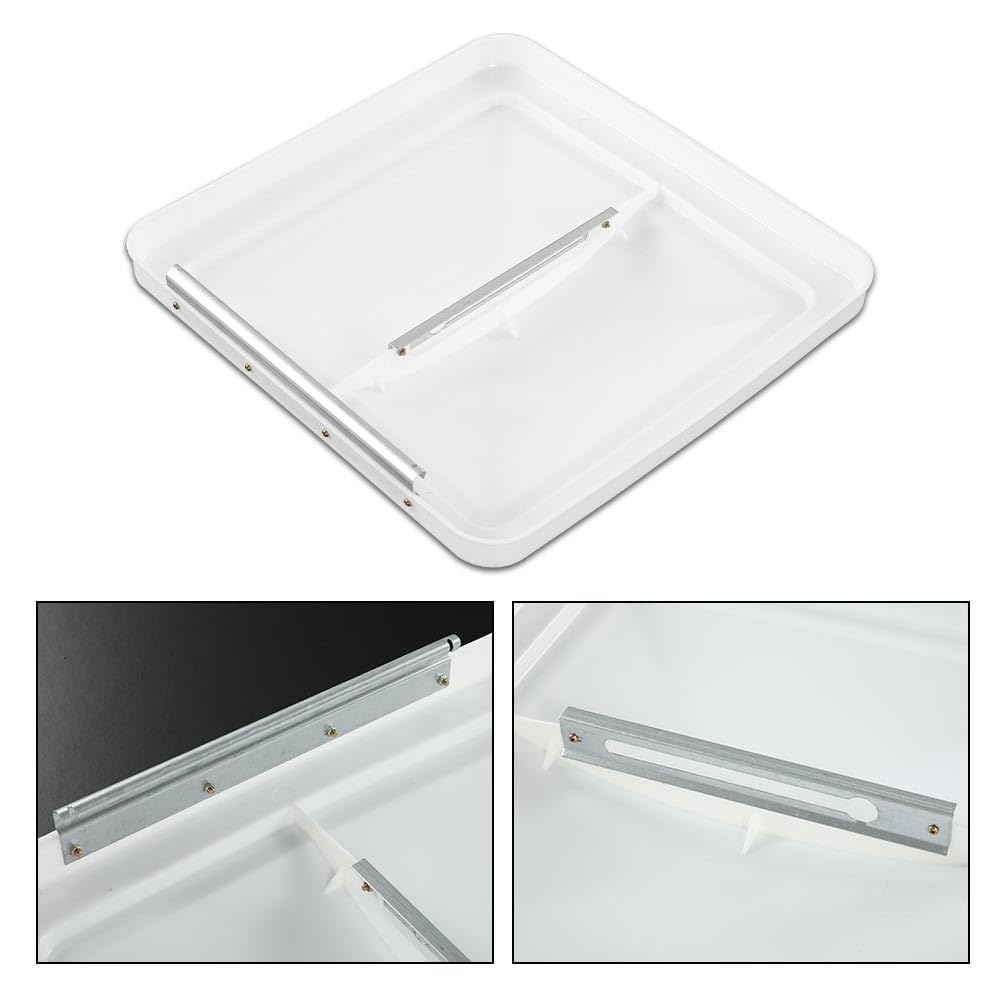 14" x 14" White Roof Vent Cover J4505