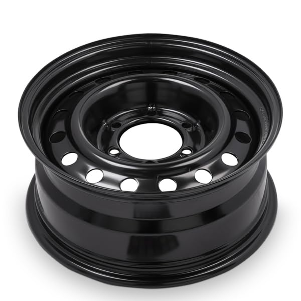 16x7 Inch Black Steel Wheel U91697
