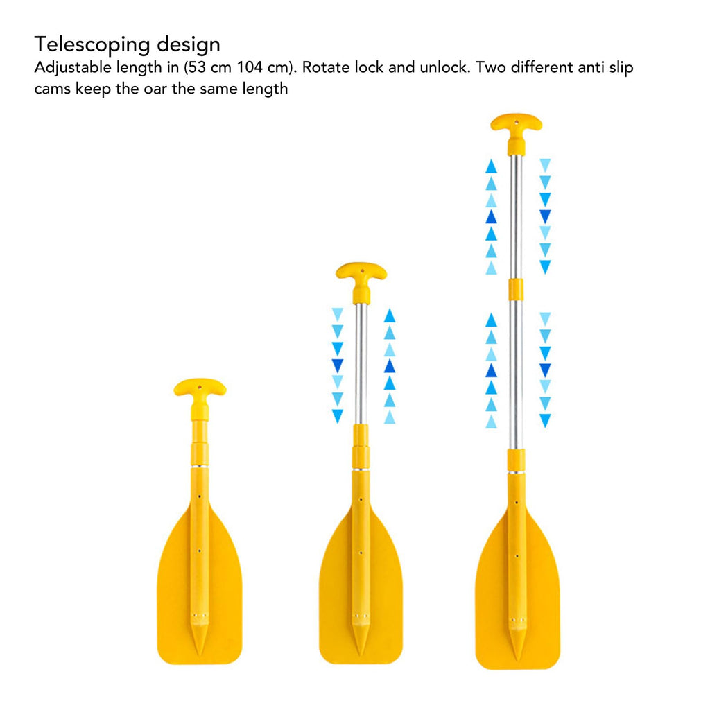 2Pcs Telescopic Adjustable Canoe Paddles R699233