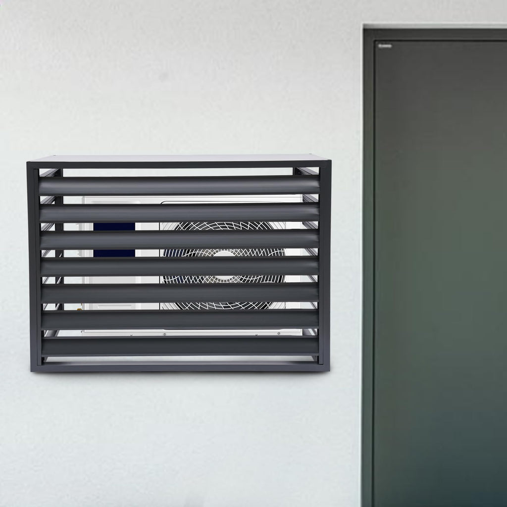 43x23x31 Inch Aluminum Alloy Air Conditioner Fence Screen U39803
