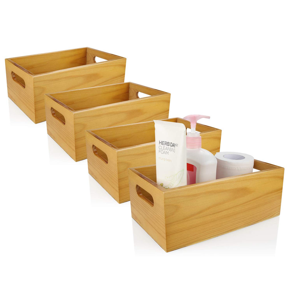 Pine Wood Organizer 4 Packs X141