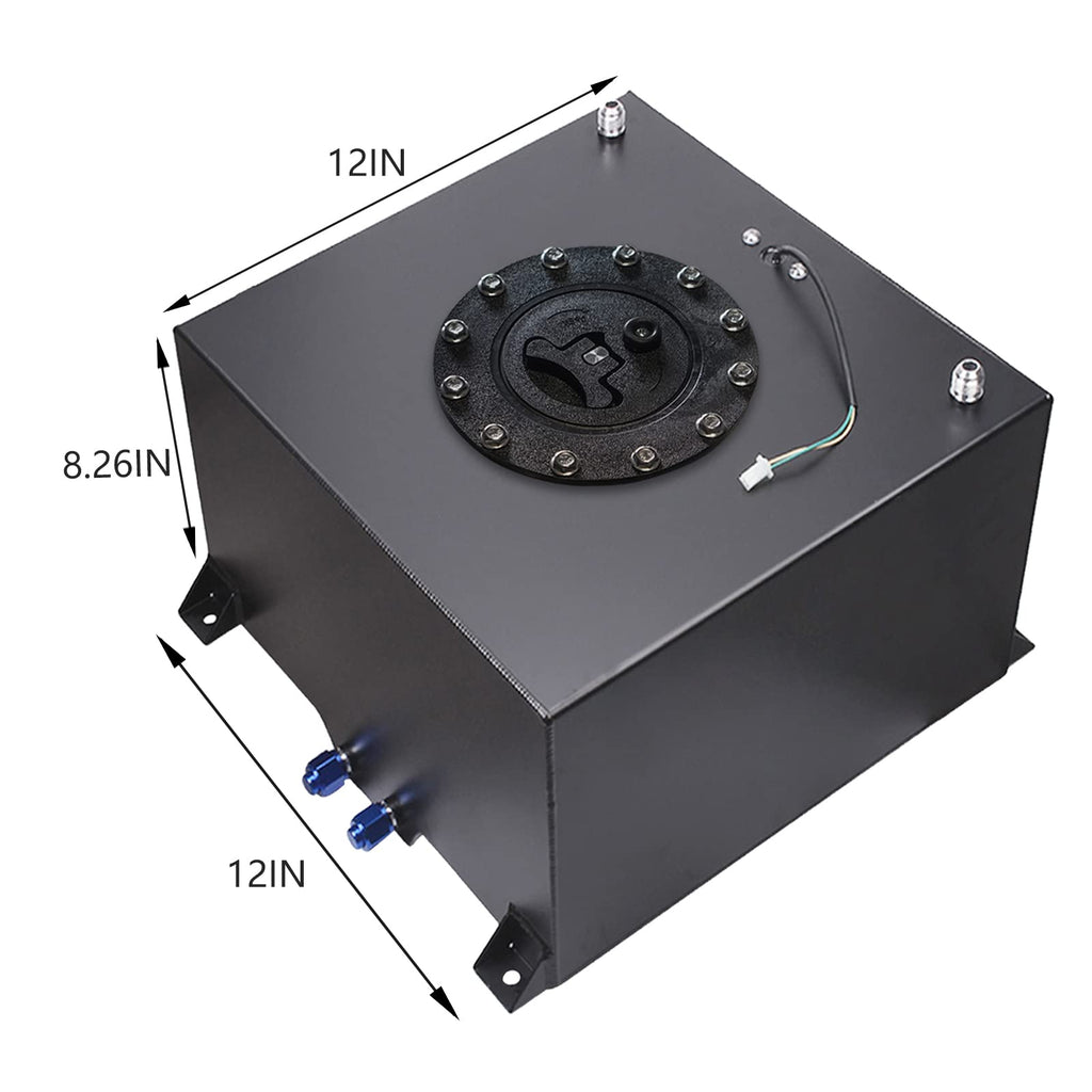 5 Gallon 20L Fuel Cell Tank with Cap and Level Sender F601