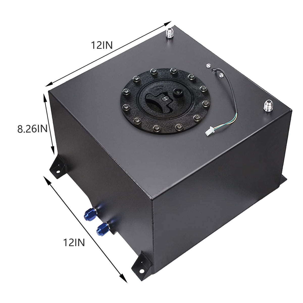 5 Gallon 20L Fuel Cell Tank with Cap and Level Sender F601