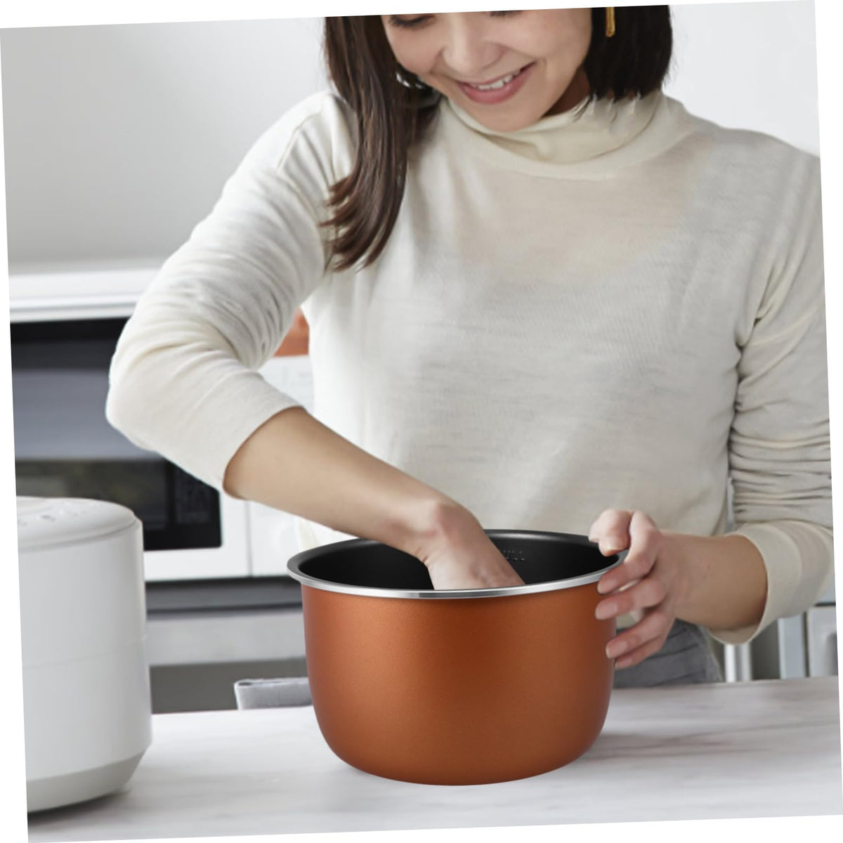 Aluminum Alloy Non-stick 4l Replacement Inner Pot C626