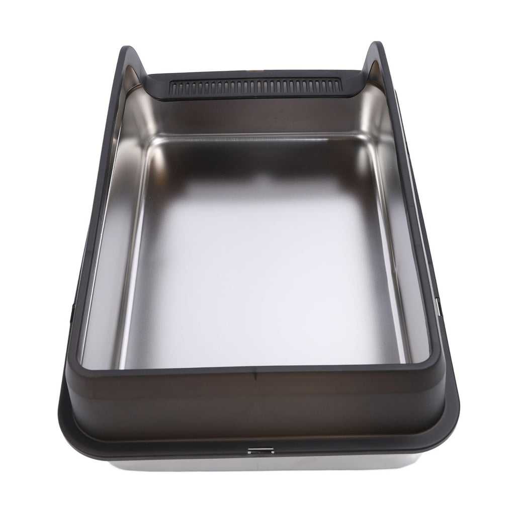 Stainless Steel Litter Box with Lid H9654