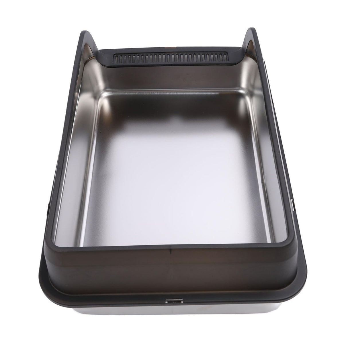 Stainless Steel Litter Box with Lid H9654