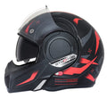 Full Face Motorcycle Helmet DOT Approved Modular with Anti-Fog Dual Visors X107223
