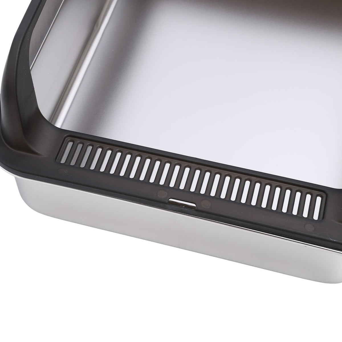 Stainless Steel Litter Box with Lid H9654