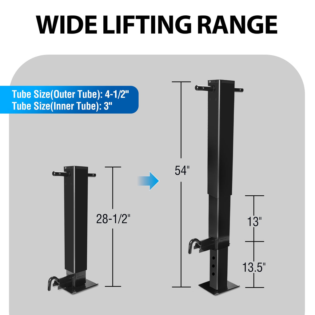 12000lbs Capacity Heavy-Duty Trailer Jack L46239