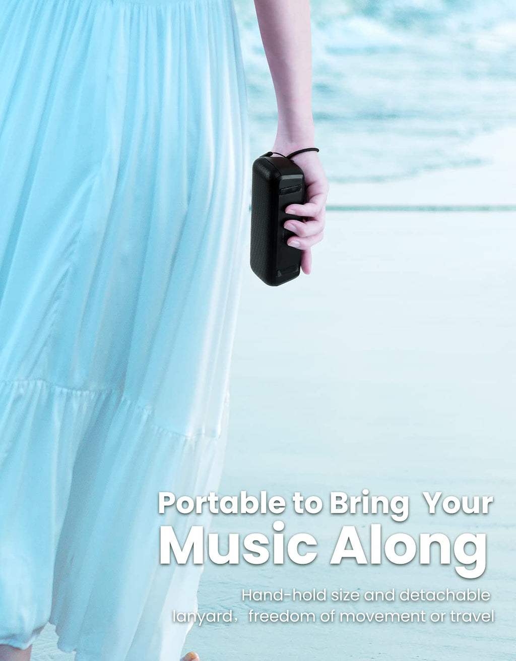 Portable Bluetooth Speaker with TWS B2452
