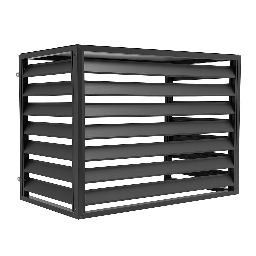 43x23x31 Inch Aluminum Alloy Air Conditioner Fence Screen U39803