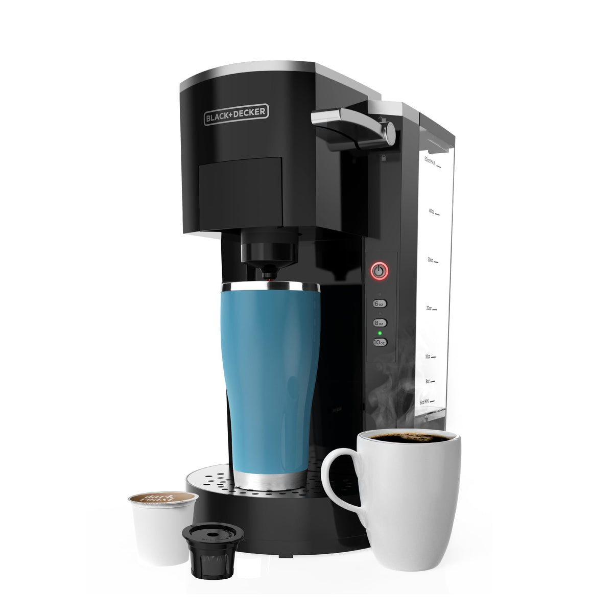 Single Serve K-Cup Brewer with 50oz Water Reservoir N548609
