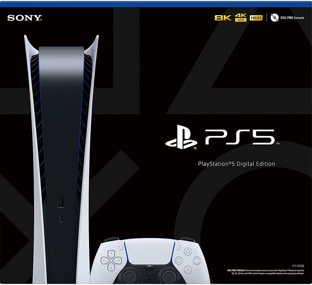 White Digital Edition Gaming Console with Wireless Controller D1334