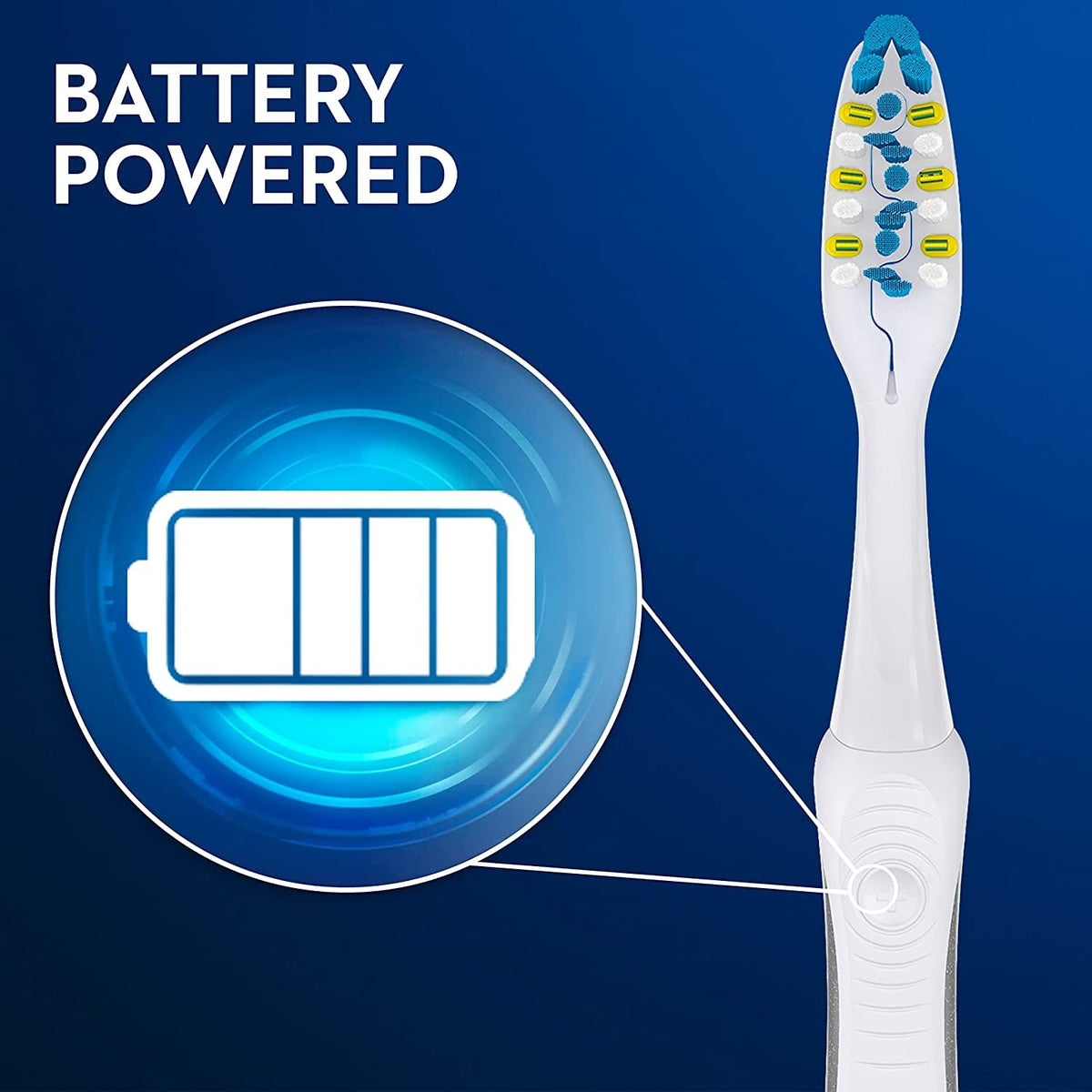 Battery Electric Toothbrushes 2 Count Soft J345