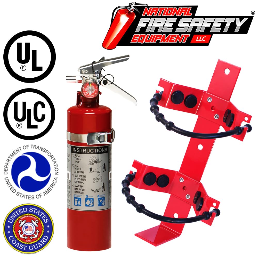 2 Pack 2.5 Lb ABC Fire Extinguisher O4262