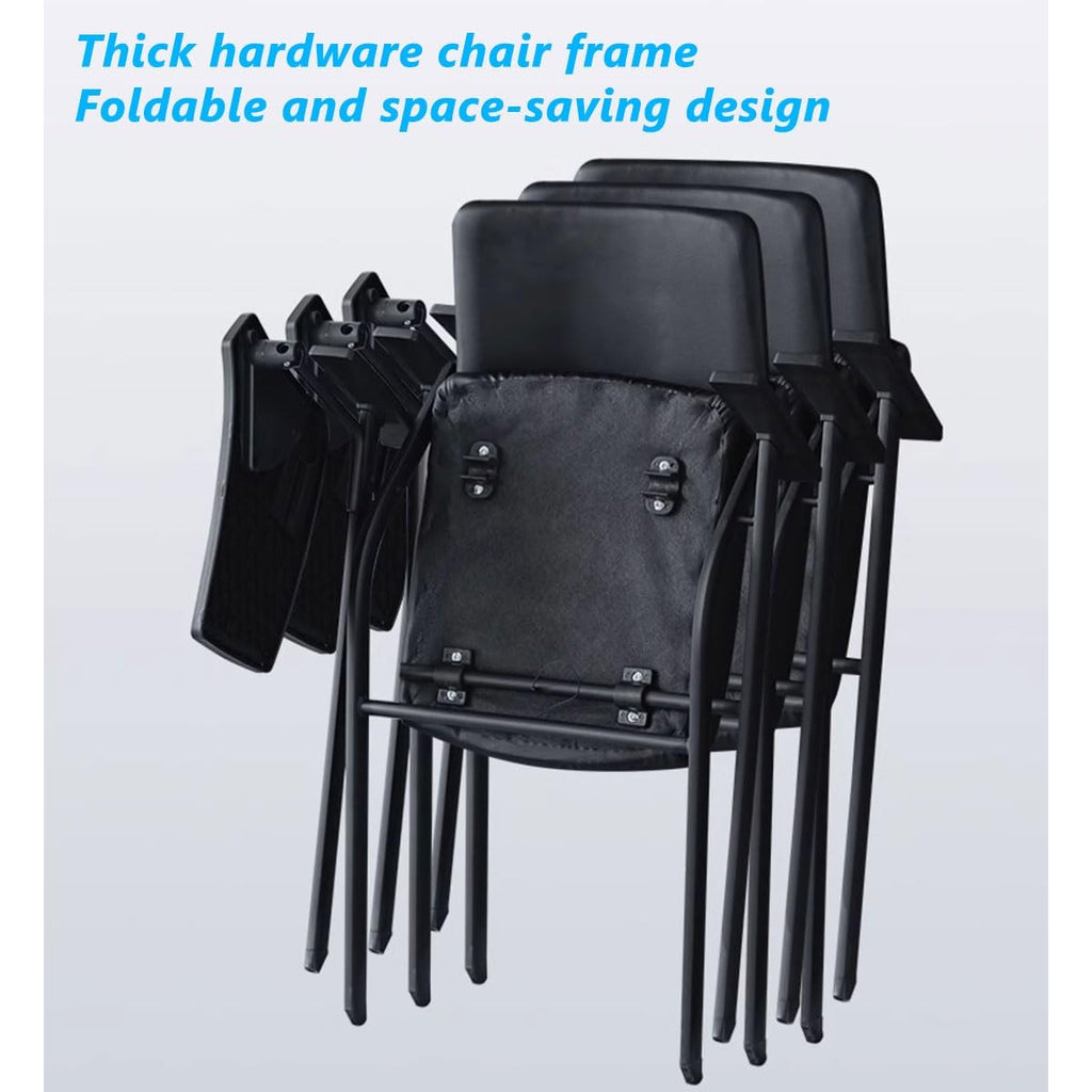 Foldable Office Chair with Attached Desk A284
