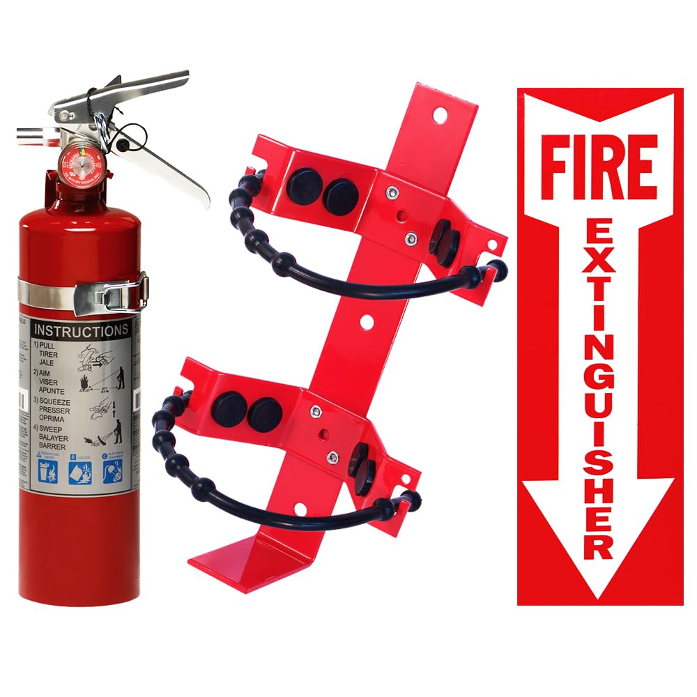 2 Pack 2.5 Lb ABC Fire Extinguisher O4262