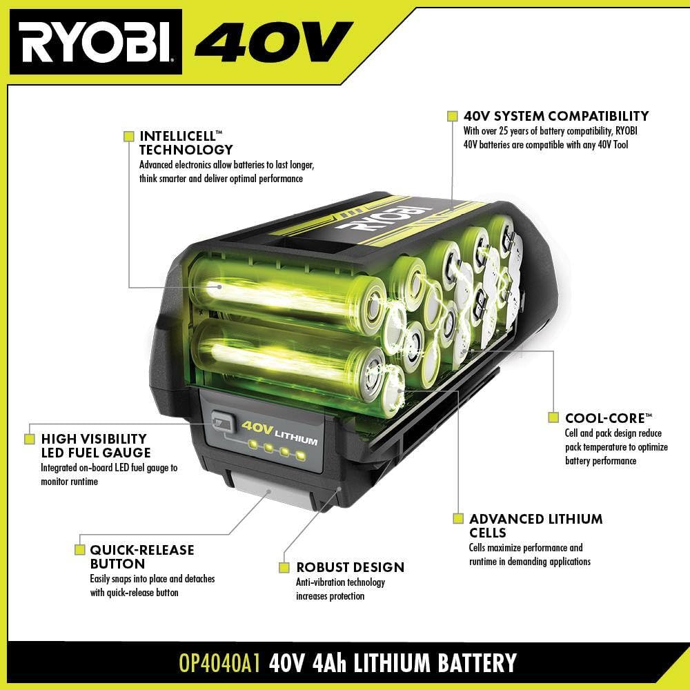 40V 4.0Ah Lithium-Ion Battery 2-Pack J135470