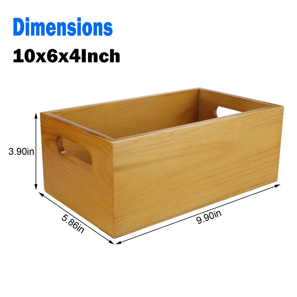 Pine Wood Organizer 4 Packs X141