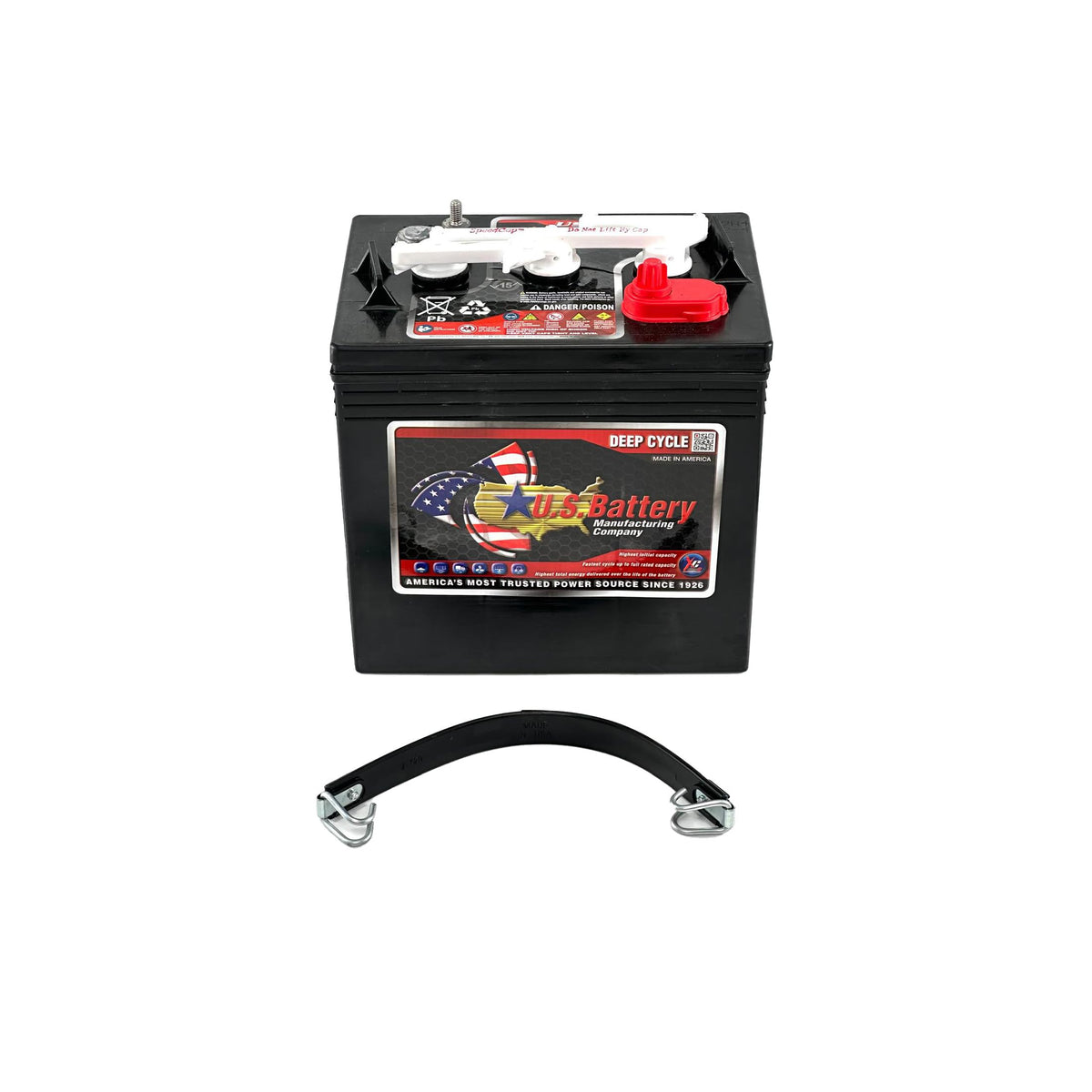 6 Volt 208Ah Deep Cycle Battery Set of 4 O69743