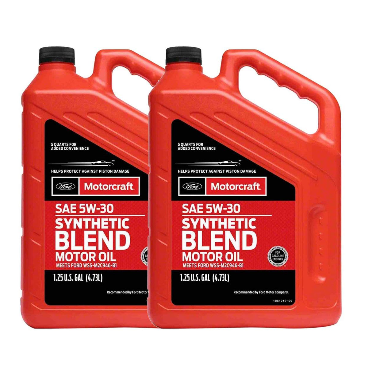5W-30 Synthetic Blend Motor Oil 10 Quart A656