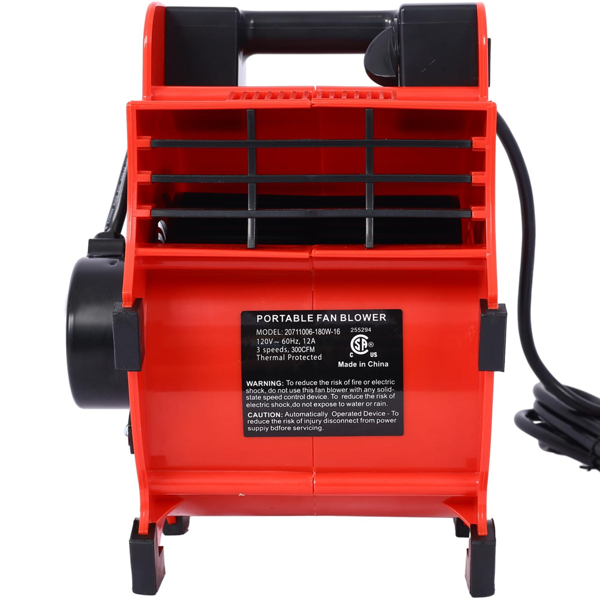 3-Speed Heavy-Duty Floor and Carpet Dryer T4796