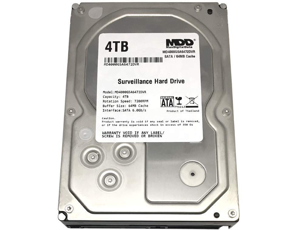 4TB 7200RPM SATA 3.5'' Internal Hard Drive V297