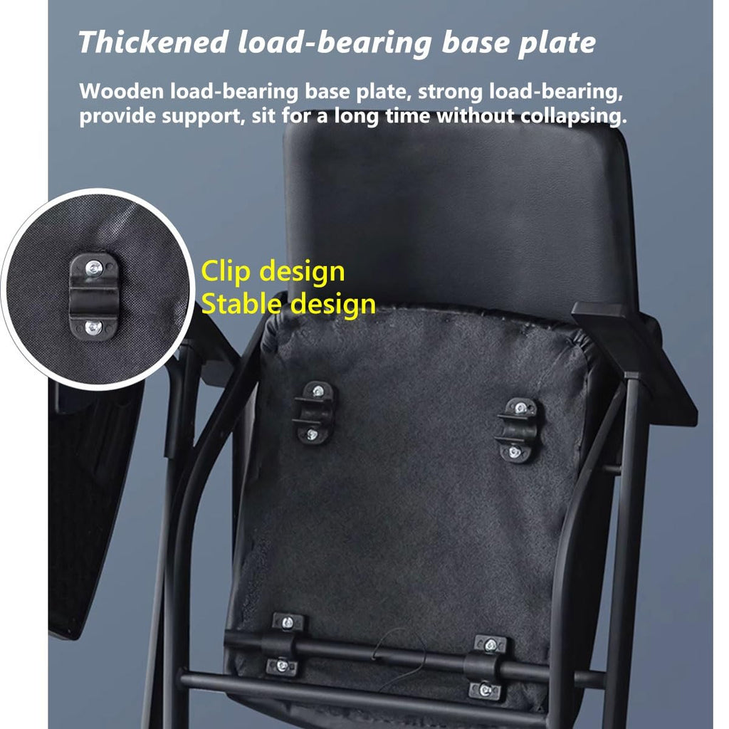 Foldable Office Chair with Attached Desk A284