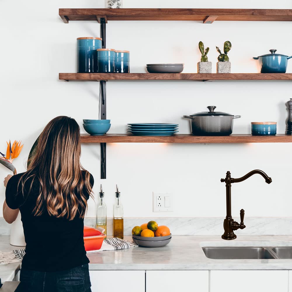 9" 1-Handle Hot Water Dispenser Faucet with Heating Tank, Oil Rubbed Bronze W83976