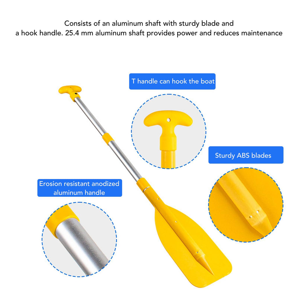 2Pcs Telescopic Adjustable Canoe Paddles R699233