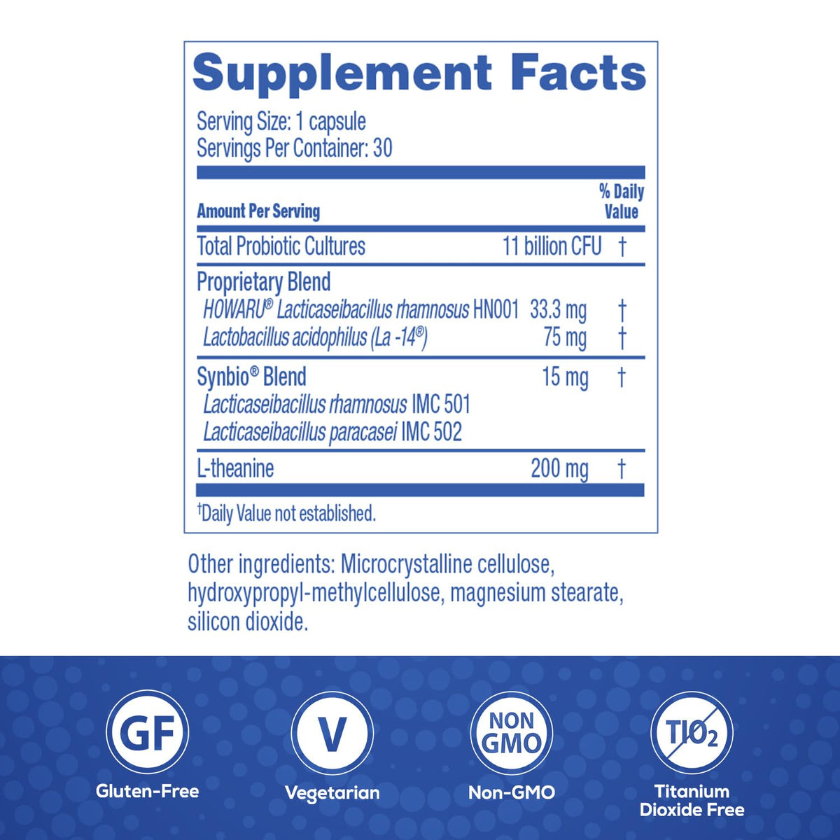 Probiotics 30 Capsules D9511