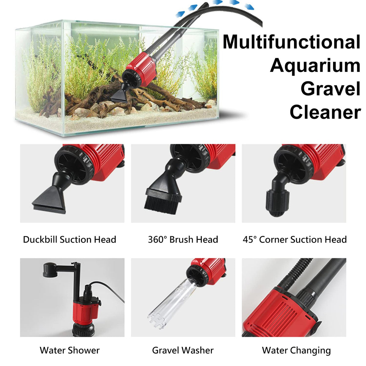 Aquarium Gravel Cleaner Siphon Kit X809002
