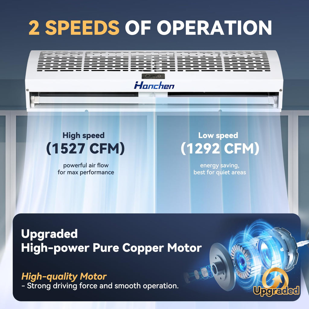 36 Inch 2 Speeds Air Curtain I280626