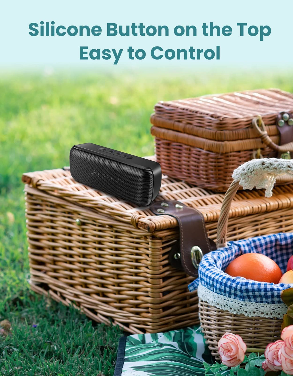 Portable Bluetooth Speaker with TWS B2452