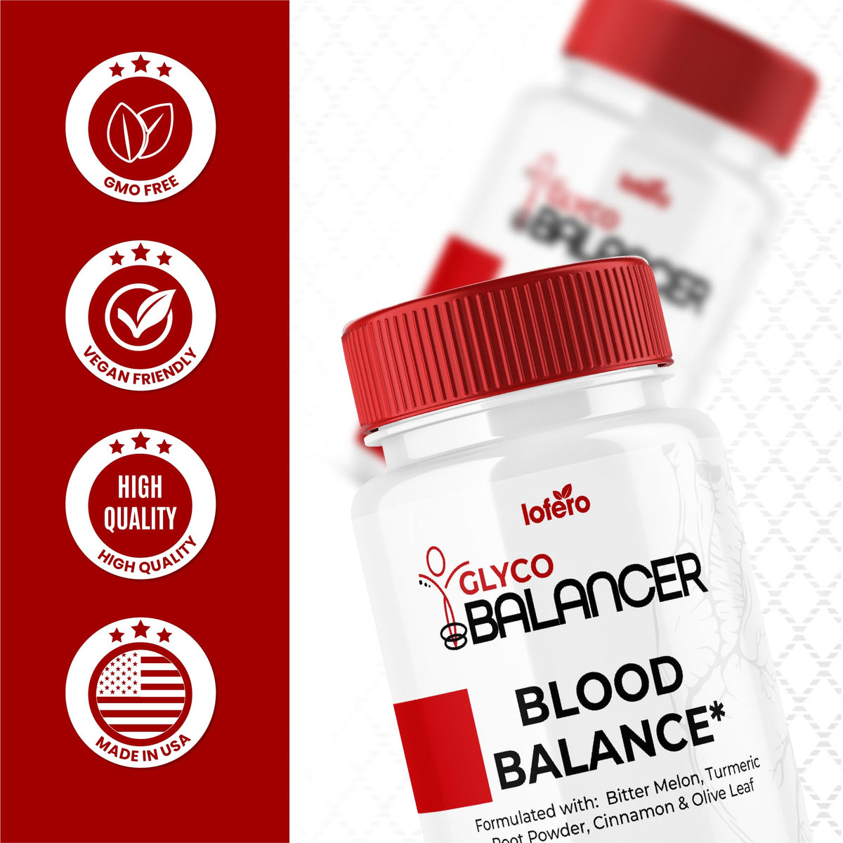 2 Pack Glyco Balancer Capsules 120ct D867