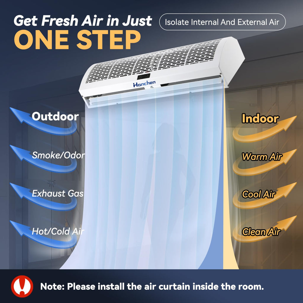 36 Inch 2 Speeds Air Curtain I280626