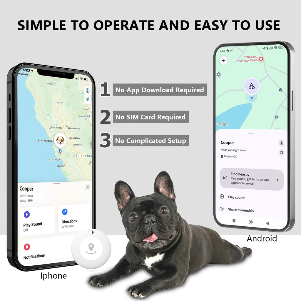 GPS Tracker for Dogs – Smart Dog Collar & Pet Tracker N378907