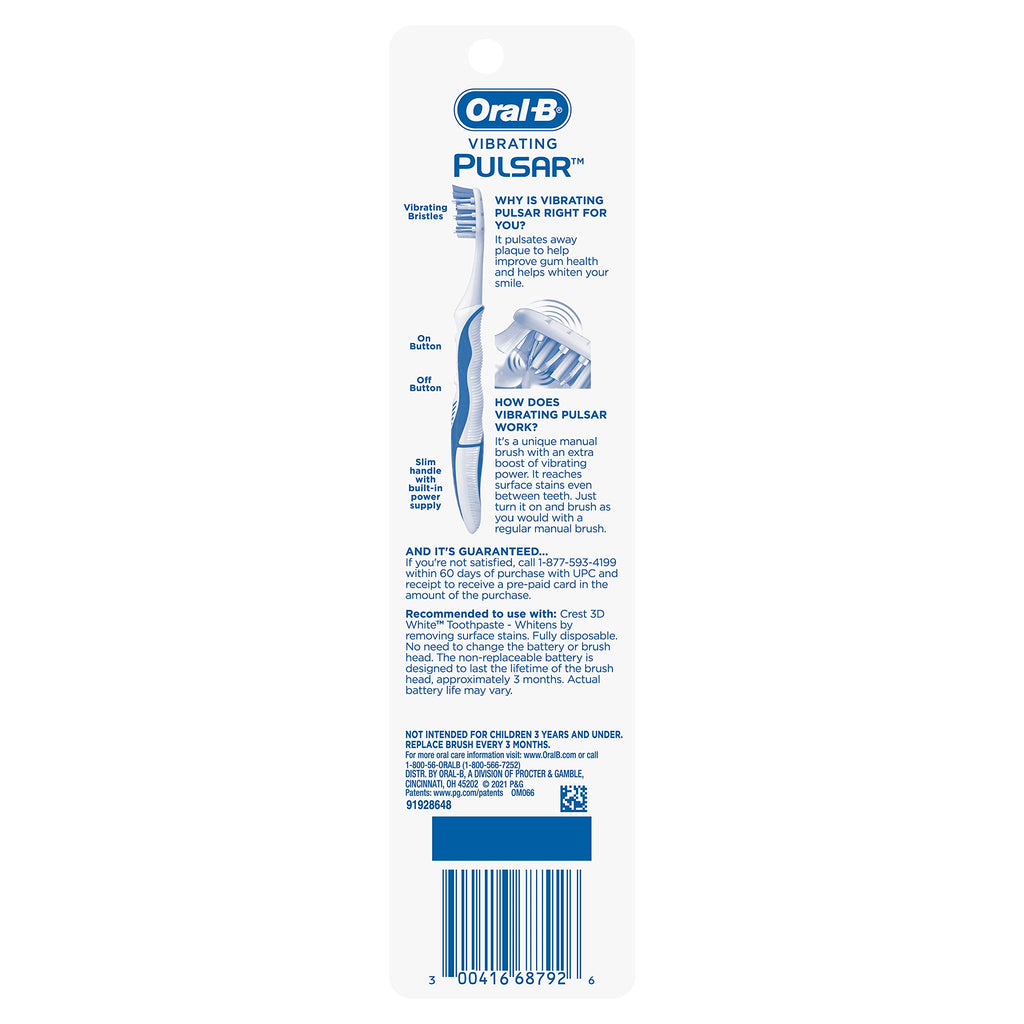 Battery Electric Toothbrushes 2 Count Soft J345
