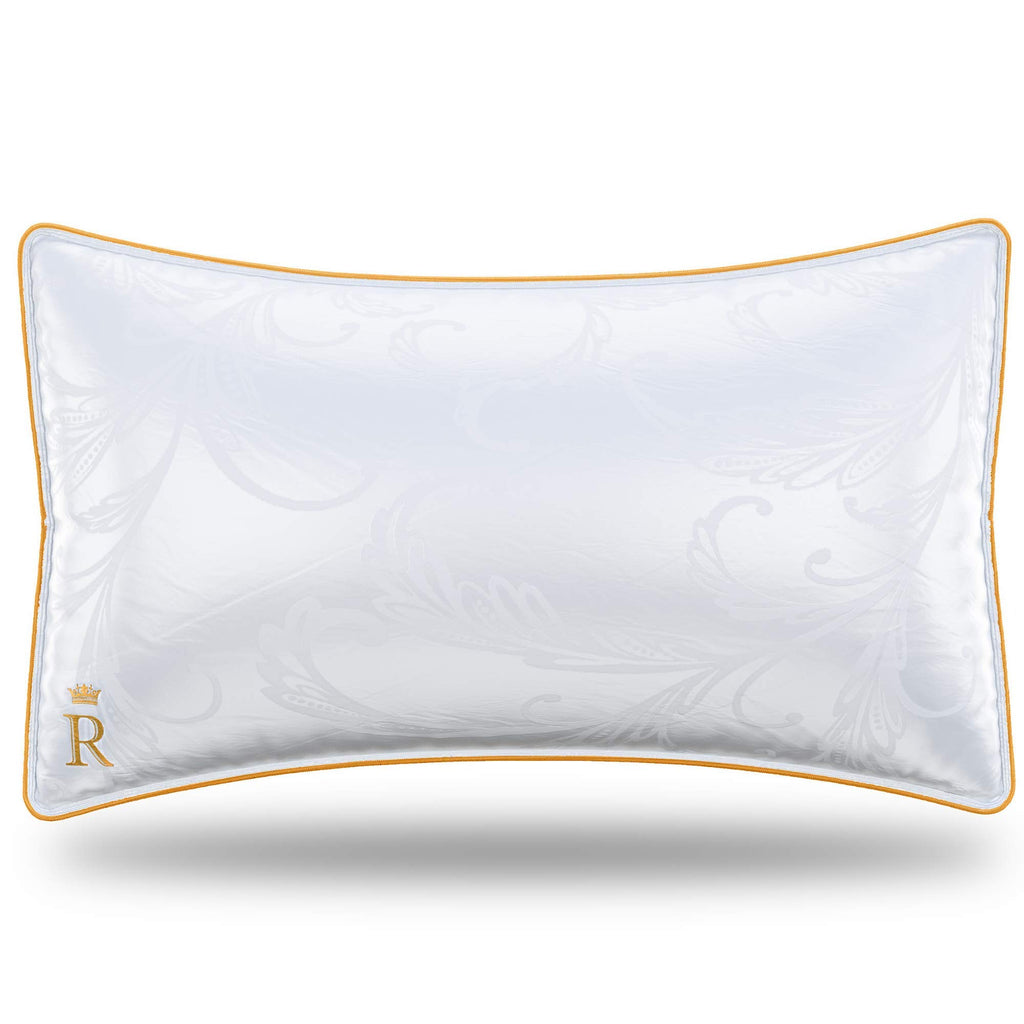 King Size Set of 2 Adjustable Cotton Bed Pillows K3923