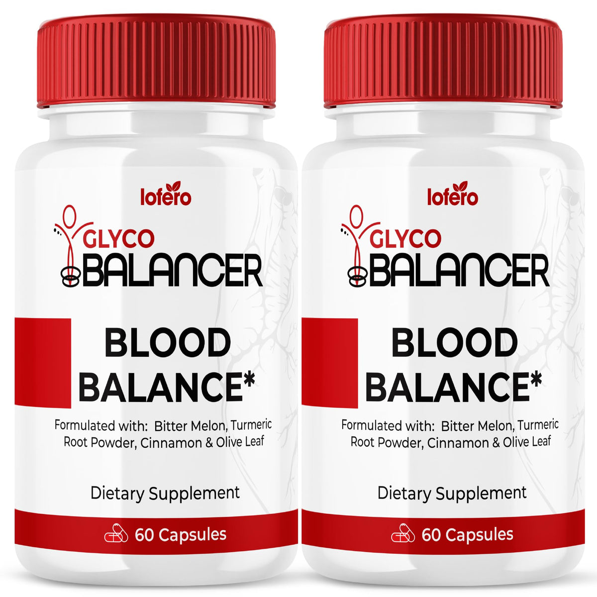 2 Pack Glyco Balancer Capsules 120ct D867