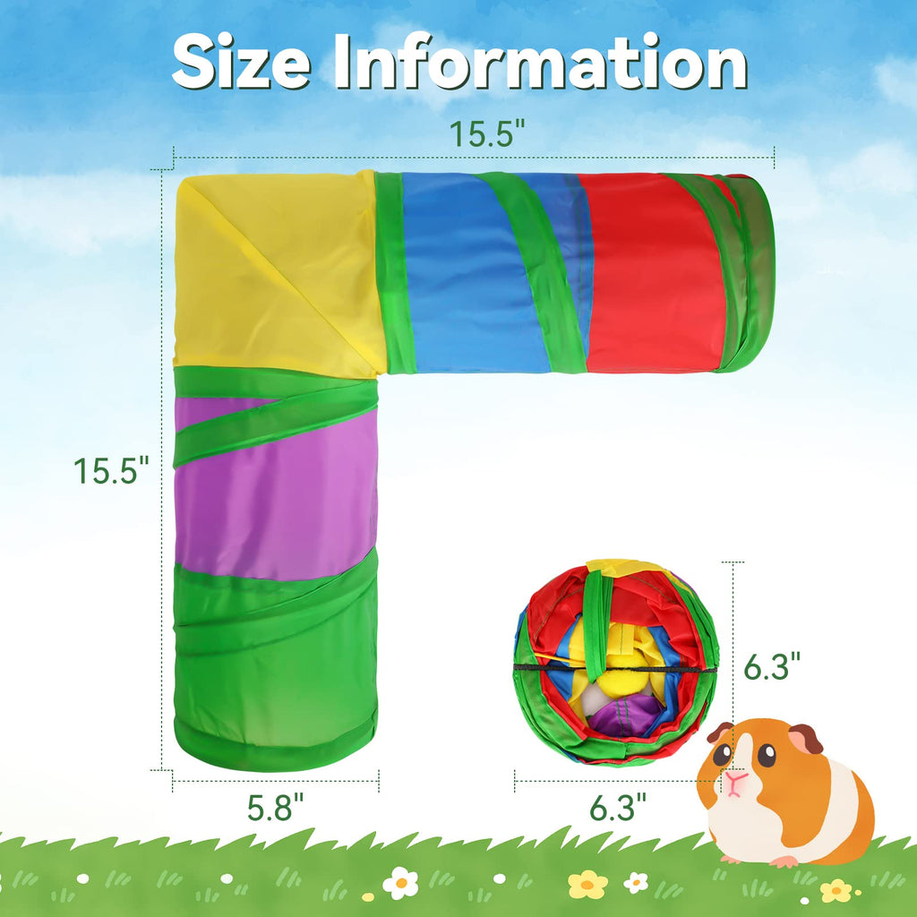 Guinea Pig Tunnels and Tubes Collapsible U7402