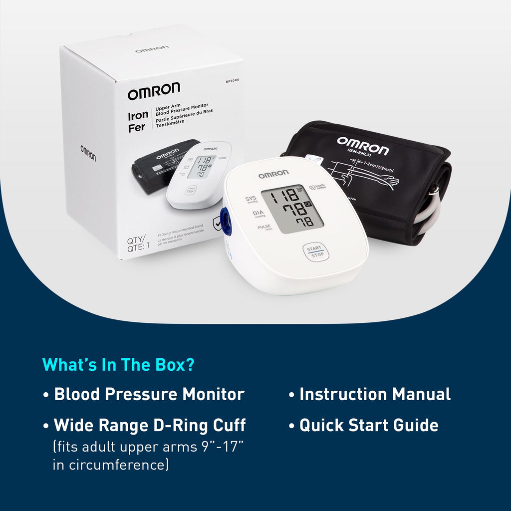 Blood Pressure Monitor & Upper Arm Blood Pressure Cuff U622402