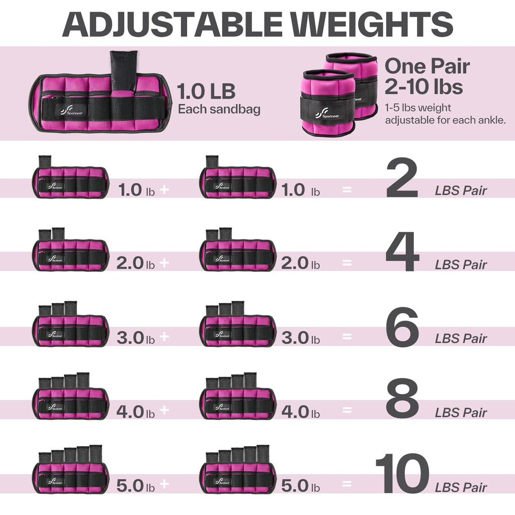 Adjustable Ankle Weights B960