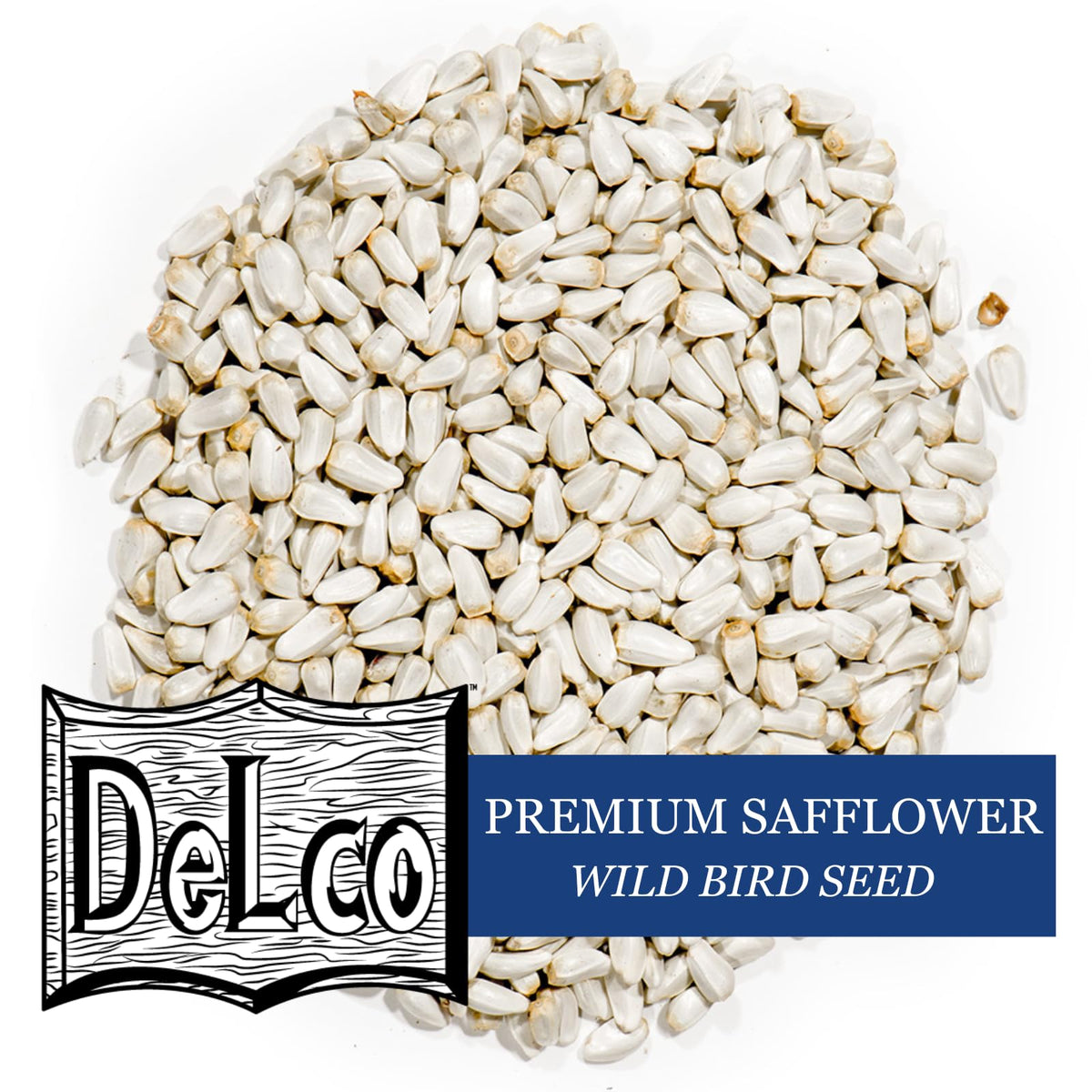 Safflower Wild Bird Seed 20 lb Bag P883
